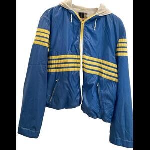 William Barry Mens Large Light Weight Lined Jacket Zip Up